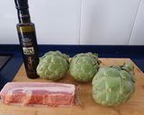 Foto del paso 1 de la receta: Alcachofa chips