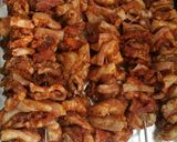 Hình bước làm 2 của món Bún thịt nướng