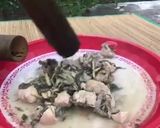 Gambar langkah 6 resipi Manok Pansoh (Ayam Buluh).