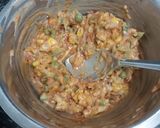 A picture of step 2 of Cheesy Quesadillas using Leftovers.
