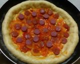 Foto langkah ke 4 dari resep Pizza Sederhana.
