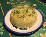 Une image de l'étape 6 de Dôme de riz basmati aux épices indiennes et coriandre hachée.