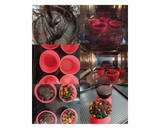 டாக்சாக்லேட் டூட்டி ஃப்ரூட்டி ஓரியோ கப்கேக்(Dark chocolate tootyfrooty oreo cupcake recipe in tamil) ரெசிபி ஸ்டேப் 2 புகைப்படம்