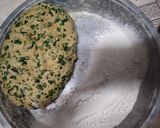 A picture of step 3 of Methi Thepla.