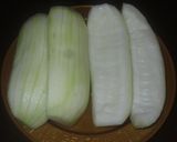 A picture of step 1 of Kasi Halwa - White Pumpkin Halwa.
