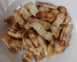 รูปขั้นตอนการทำที่ 2 ของ เมี่ยงหมูสามชั้นย่าง เมนูอาหารเด็ก