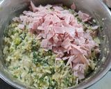 Foto del paso 4 de la receta: Tortilla de acelga con arroz al horno