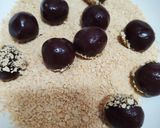 Gambar langkah 5 resipi Baby Mochi Chocolate.