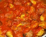 Foto del paso 9 de la receta: Albóndigas vegetarianas en salsa de cebolla con tomate