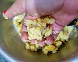 A picture of step 2 of Batata vada.