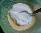 A picture of step 5 of Fluffy Japanese Pancakes.