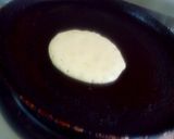 A picture of step 15 of Greek pan cake with honey.