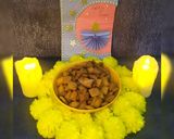 A picture of step 5 of Sweet shankarpali.