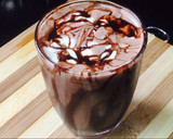Nutella சாக்லேட் குண்டு (தடித்த சாக்லேட் பானம்) | கில்லர் சாக்லேட் ஷேக் ரெசிபி ஸ்டேப் 5 புகைப்படம்