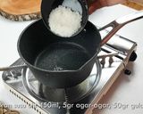 Foto langkah ke 3 dari resep Puding mangga susu 3 lapis.