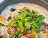 貝里斯辣醬炒蛤蜊的食譜步驟4照片