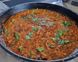A picture of step 7 of Amritsari paneer bhurji.