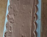 Une image de l'étape 5 de Bûche cheesecake chocolat caramel au beurre salé spéculoos 🍫 au fromage frais 😋.