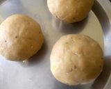 A picture of step 3 of Dal stuffed bati.