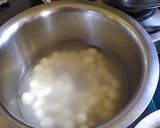A picture of step 10 of Orange Rasmalai/ Khatti Mitti Paneer Bahar.