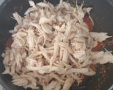 Foto langkah ke 3 dari resep Ayam Suwir Kecombrang.