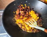 Foto langkah ke 2 dari resep Pepes jamur kuping dan tahu.