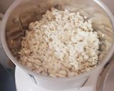 A picture of step 1 of Dahi bhalla.