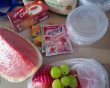 Foto langkah ke 1 dari resep Ice Jelly Fruit Tea.