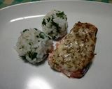 Foto langkah ke 6 dari resep Salmon Mayo with Rice Ball.