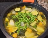 Foto del paso 3 de la receta: Crema de calabacín, calabaza, zanahoria y más verduras