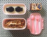 Foto langkah ke 7 dari resep Spaghetti bolognese & pudding coklat vla vanila bekal anak.