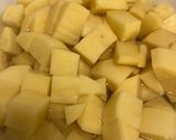 Egyszerű krumplifőzelék recept fázis 1 fotója