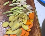 Foto langkah ke 1 dari resep Jamu Jahe Serai Kunyit.