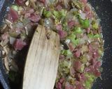 Foto del paso 3 de la receta Patatas rellenas súper fáciles de jamón y champiñones