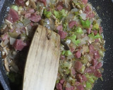Foto del paso 3 de la receta: Patatas rellenas súper fáciles de jamón y champiñones