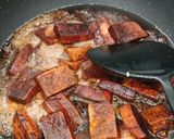 A picture of step 4 of Cola tofu.