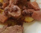 Foto del paso 10 de la receta: Solomillo de cerdo a las dos mostazas y a la miel con pasas y manzana