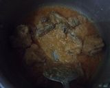 A picture of step 4 of Palak Chicken (spinach).