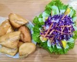 Hình bước làm 1 của món Combo salad trộn và bánh mỳ nướng bơ tỏi 🥖🍞🥗🥗