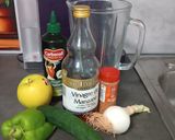 Foto del paso 1 de la receta: Gazpacho Verde con Manzana 🍏