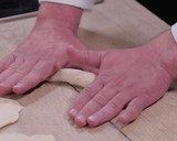 Foto del paso 7 de la receta: Rohliky de mantequilla (panecillos checos) en mambo
