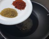 A picture of step 4 of Matar Paneer.