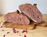 Foto langkah ke 3 dari resep Thai Rose Tea Sourdough Country Bread.