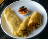 A picture of step 12 of Multigrain dosa.