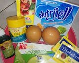 Foto langkah ke 1 dari resep Bolu Pandan DEBM no mixer no oven. Gluten free 👍.