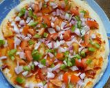 A picture of step 1 of Crispy Pizza.