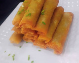 A picture of step 3 of Spring rolls.