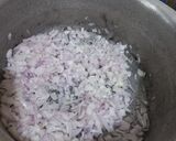A picture of step 2 of Keema Bhari Hari Mirch...