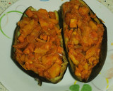 Foto del paso 6 de la receta: Berenjena rellena en el microondas 🍆