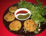 A picture of step 10 of Suji potato cutlet.